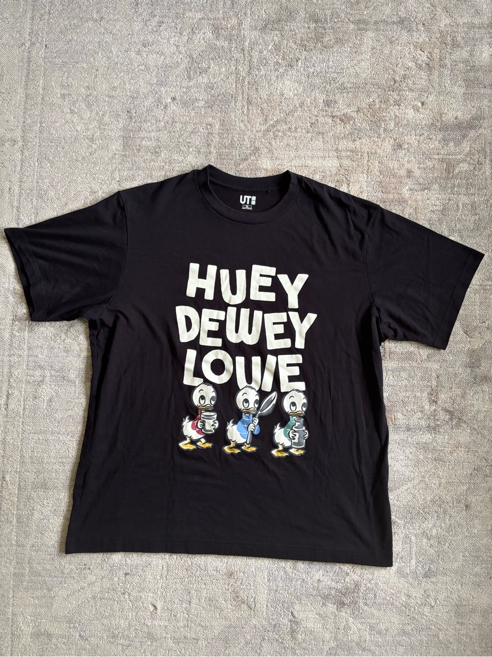 Uniqlo Disney Huey Dewey Louie t-shirt